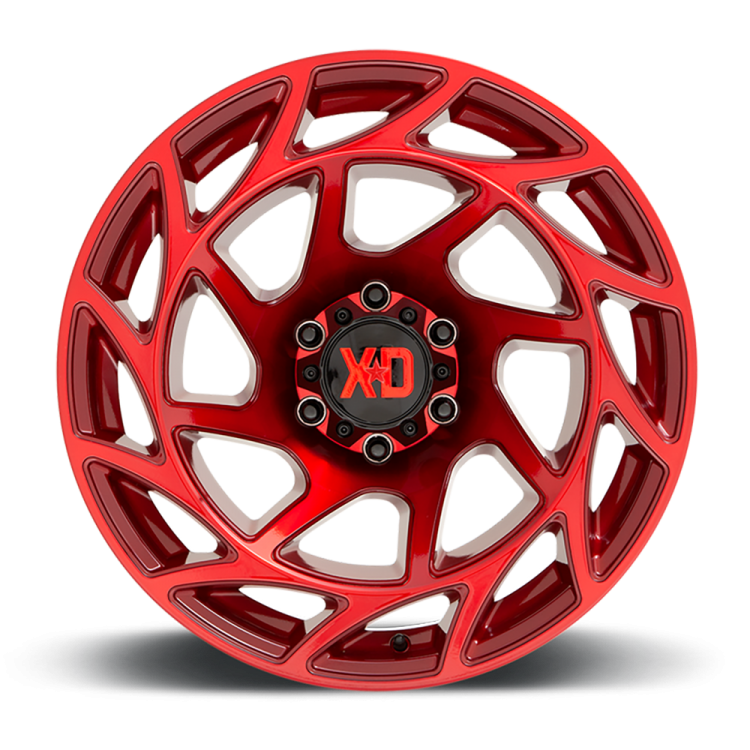 Kola z lehké slitiny XD860 Onslaught Candy Red XD Series
